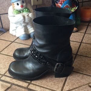 Black Vera Wang Boots.